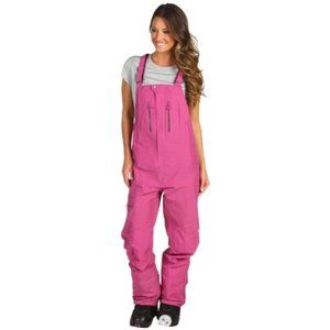 Patagonia Super Alpine Bib Ski Snowboard Pants Rubellite Pink Medium